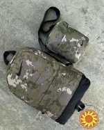 Комплект Nike камуфляж рюкзак с + барсетка