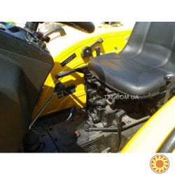 Мини-трактор Dongfeng-244D (Донгфенг-244Д) желтый
