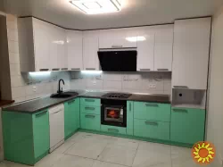 Угловые кухни на заказ в Запорожье.