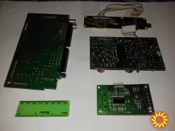 Плати від тюнера і магнітофона Маяк