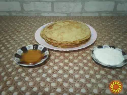 Бархатные блинчики на молоке "как у мамы". Нежнее только мамины объятия