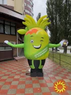 Зовнішня реклама ресторану Надувний чоловічок грузин