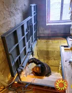 Автоматический потайной напольный люк под плитку