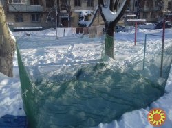 Полка, садок, сетная камера для рыбы