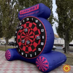 Надувной дартс