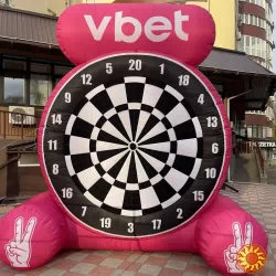 Надувной дартс