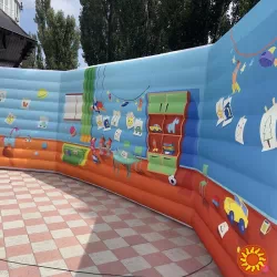 Надувные сценические декорации