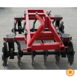 Борона 12-ти дисковая двухсекционная 1,3 м (Польша)