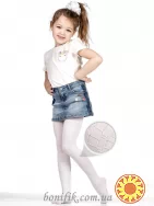 Колготки для дівчаток з об'ємним візерунком "Ромб" JILL 60 DEN (model 4)