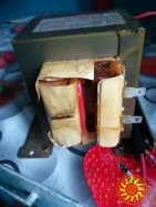 Супермощный трансформатор свч печи (микроволновка).микроволновая печь.