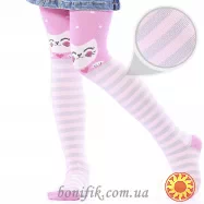 Дитячі колготки із бавовни з мультяшним малюнком (зріст 98-116 см) (арт. D 010-2)