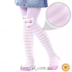 Бавовняні дитячі колготки з мультяшним малюнком (зріст 92-104 см) (арт. D 010-1)
