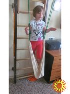 Домашний спортивный комплекс Комби серо-желтый (база)