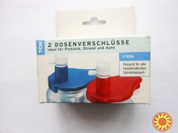 Крышка пластиковая герметичная для металлических банок