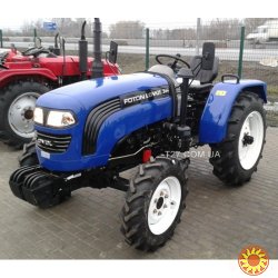 Мини-трактор Foton Lovol TE-244 (Фотон ТЕ-244) с широкими шинами