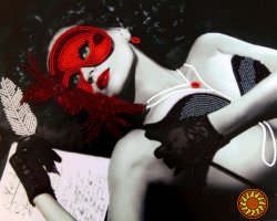 Картина бісером "Таємний лист"