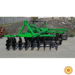 Борона 18-ти дисковая двухсекционная 2,0 м с катком U363 (Польша, Bomet)