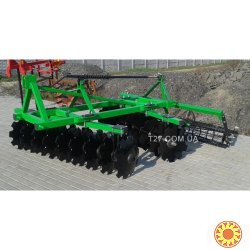 Борона 18-ти дисковая двухсекционная 2,0 м с катком U363 (Польша, Bomet)
