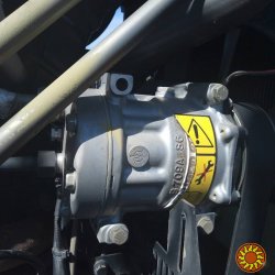 Компрессор кондиционера Case, New Holland 119mm. 8pv. (87300121, 87709773, 87300121)