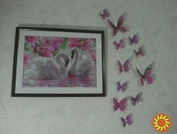 Бабочки №1 декор на холодильник