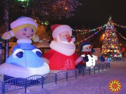 Надувные новогодние фигуры Inflatable Christmas Shapes