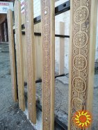 деревянный штакетник с тиснением 10 грн шт