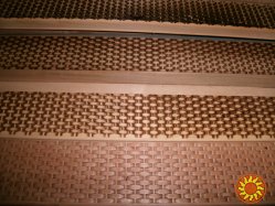 деревянный штакетник с тиснением 10 грн шт