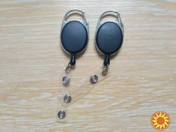 Выдвижной Брелок для рыбалки, охоты, ключей, бейджика