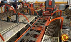 Автоматическая линия мерной резки арматуры TJK GJW 150B