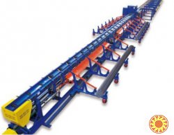 Линия для мерной резки пилой арматуры TJK XQ 120