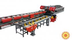 Линия для мерной резки пилой арматуры TJK BJX 50