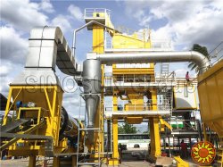 Стационарный асфальтный завод Sinosun SAP120 (120 т/ч)