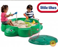 Песочница Черепаха с крышкой