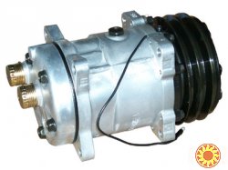 Задняя крышка компрессора 7Н15 горизонтальная O-Ring