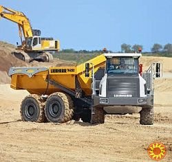 Самосвал Либхерр ТА 230 - Сердцевина радиатора