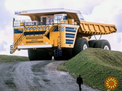 Самосвал Либхерр ТА 230 - Сердцевина радиатора