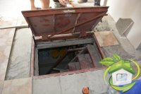 Люк невидимка, под плитку, в подвал. `Броневик` - Днепропетровск.