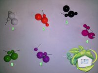 Серьги пуссеты реплика Диор