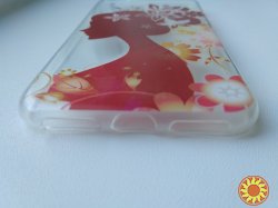 Чехол Бампер силиконовый с принтом на iphone 7