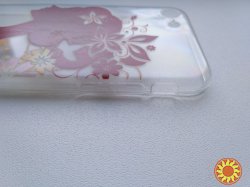 Чехол Бампер силиконовый с принтом на iphone 7
