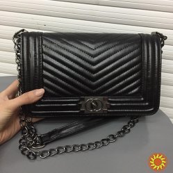 Сумка Шанель Le Boy Chevron Flap , копии брендовых сумок из турции