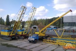 Аренда гусеничных кранов Бровары по Украине.