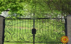 Ворота решетчатые. "Броневик" Днепр.