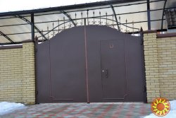 Ворота металлические "Броневик" Днепр.