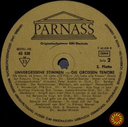 Виниловая пластинка Великие мировые тенора