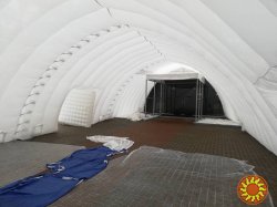 Тентовый пневмоангар Pnevmohangar tent