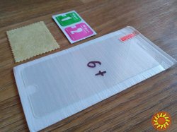 Закалённое стекло на iphone 6+ 6 плюс