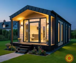 Виготовляємо довговічні, будь-якої площі каркасно-модульні будинки та лазні.