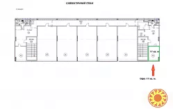 Офісні приміщення 17 кв. м у сучасному офісно-складському комплексі