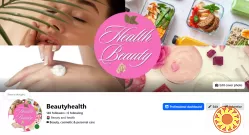 Facebook-страница Beauty Health